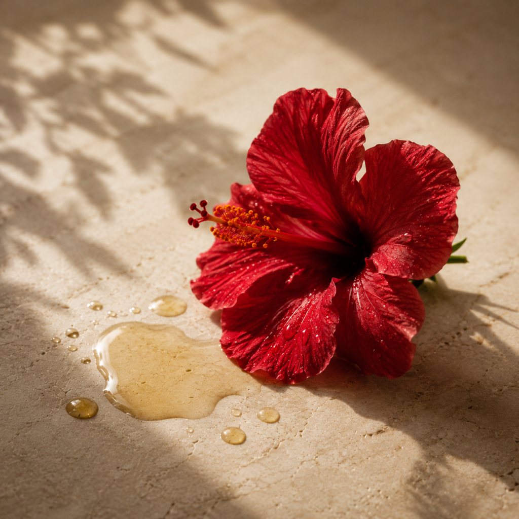 Hibiscus-hair-serum-shine