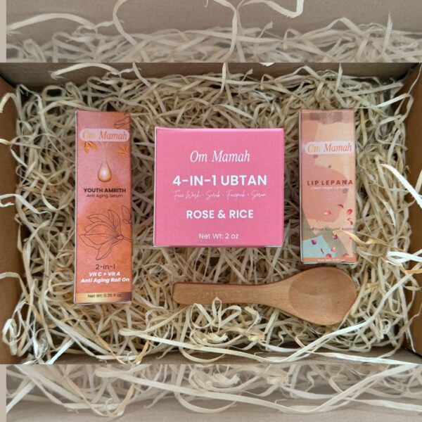 Glow Getter Skincare Essentials Bundle ( Rose & Rice) - Image 2