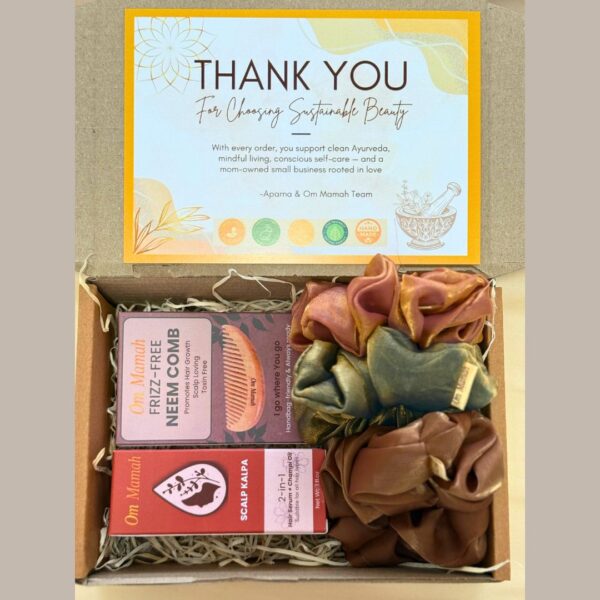 Healthy Hair Flair Ultimate Bundle with Choice of Scrunchie Set