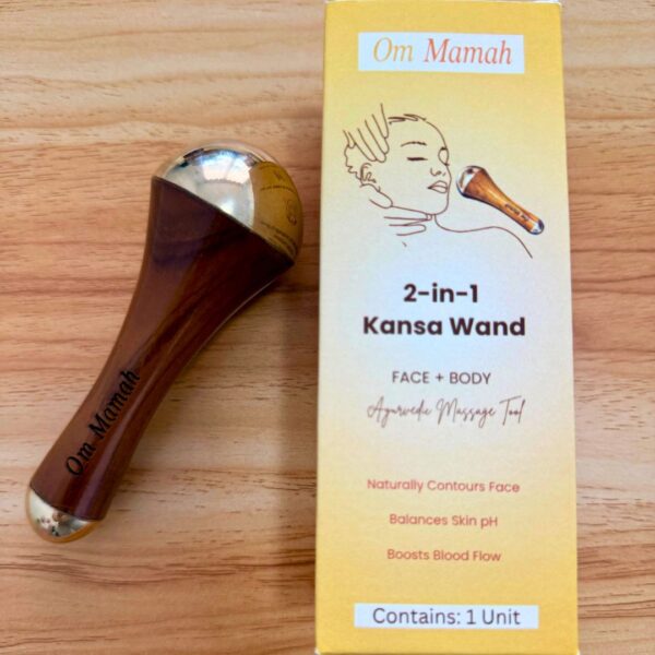 Ayurvedic Kansa 2-in-1 Massage Wand - Image 3